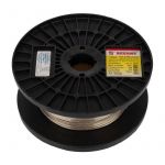 Трос стальной в ПВХ изоляции d2.0мм (200м) REXANT 09-5320 Трос стальной в ПВХ изоляции d2.0мм (200м) REXANT 09-5320