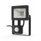 Прожектор светодиодный Elementary 10Вт 6500К IP65 850лм 175-265В ДО с датчиком движения черн. GAUSS 628511310