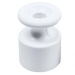 Изолятор ОП пластик бел. (уп.100шт) Bironi R1-551-21-100