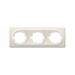 Рамка 3-м Florence беж. 1E52301301 OneKeyElectro 2172807