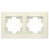 Рамка 2-м Афина универс. сл. кость (ivory) Universal A0044-I