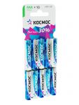 Элемент питания алкалиновый AAA/LR03 10хBL (блист.10шт) КОСМОС KOCLR0310BL