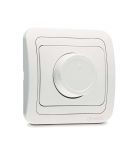 Светорегулятор СП 600Вт Mimoza бел/бел. Makel 12011