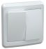Выключатель 2-кл. СП Вега 10А IP20 ВС10-2-0-ВБ бел. IEK EVV20-K01-10-DM