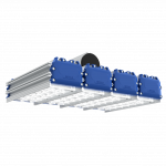 Уличный светодиодный светильник INTEKS Street LENS-200/4 200Вт 5000К Philips (К40), CS14891