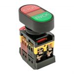 Кнопка АРВВ-22N "Пуск-стоп" овал. 220В NO+NC EKF pbn-apbb-o Кнопка АРВВ-22N "Пуск-стоп" овал. 220В NO+NC EKF pbn-apbb-o