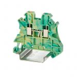 Клемма заземления винтовой зажим 2 точки подключения 4кв.мм DKC TUR-4-PE Клемма заземления винтовой зажим 2 точки подключения 4кв.мм DKC TUR-4-PE