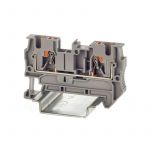 Клемма проходная зажим push-in 2 точки подключения 4кв.мм сер. DKC VPR-4-GY Клемма проходная зажим push-in 2 точки подключения 4кв.мм сер. DKC VPR-4-GY