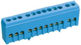 Шина нулевая в корп. изол. на DIN-рейку ШНИ-6х9-8-К-С IEK YNN10-69-8KD-K07 Шина нулевая в корп. изол. на DIN-рейку ШНИ-6х9-8-К-С IEK YNN10-69-8KD-K07