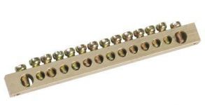 Шина PEN "земля-ноль" 8х12мм 8/2 (8групп/крепеж по краям) IEK YNN21-08-100 Шина PEN "земля-ноль" 8х12мм 8/2 (8групп/крепеж по краям) IEK YNN21-08-100