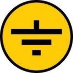 Символ "Заземление" 30х30 IEK YPC20-ZAZEM-1-096